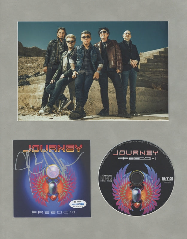 Jonathan Cain & Neal Schon Signed Journey CD Cover Autographed ACOA #3