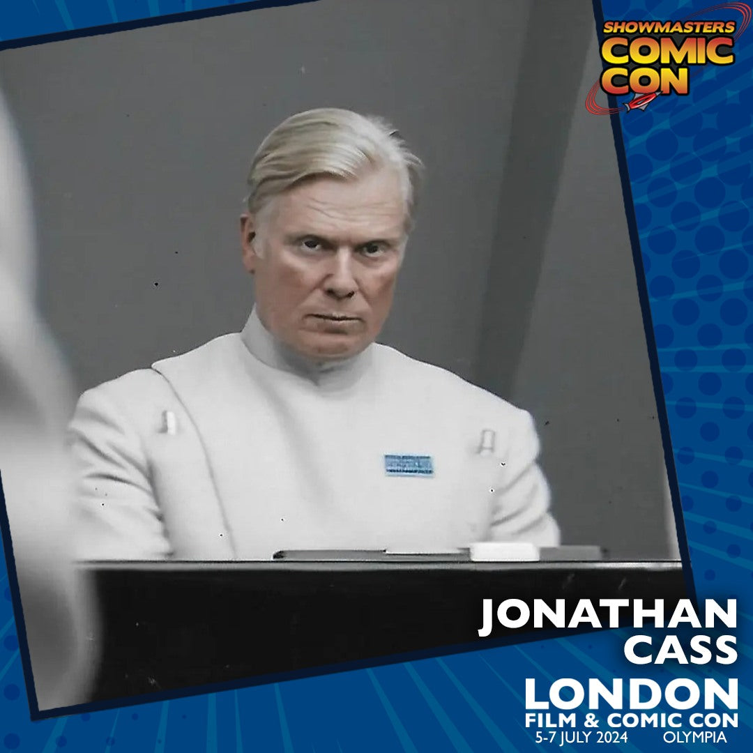 Jonathan Cass Official Autograph Mail-In Service - London Film & Comic Con 2024