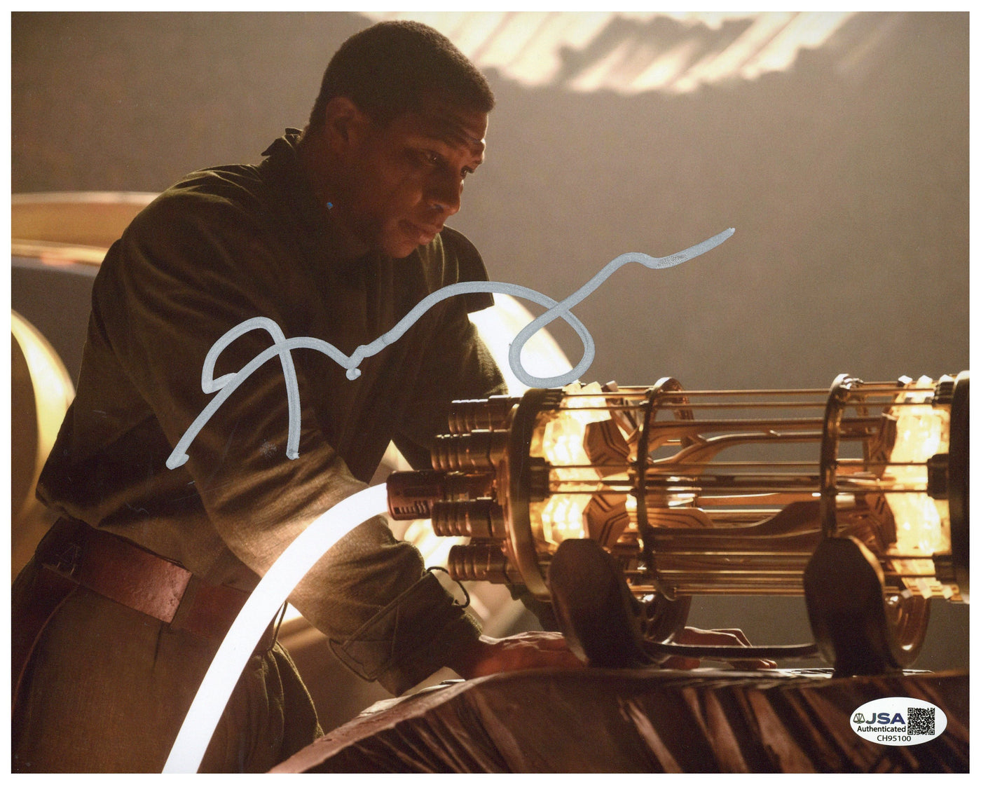 Jonathan Majors Signed 8x10 Photo Marvel Kang the Conqueror Autographed JSA COA 2