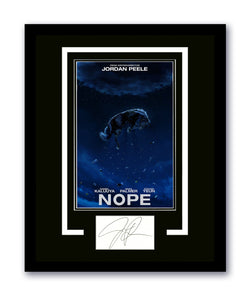 Image of Jordan Peele Signed Cut Framed Nope Autographed Wall Display JSA COA