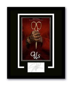 Image of Jordan Peele Signed Cut Framed US Autographed Wall Display JSA COA