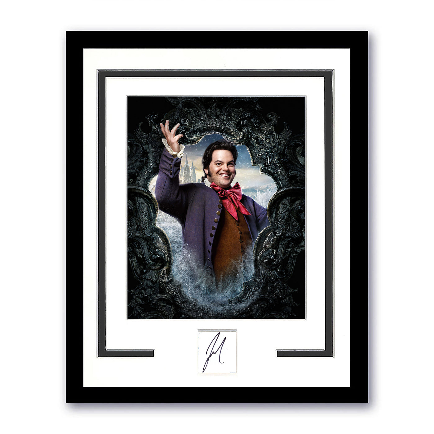 Josh Gad Signed 11x14 Framed Photo Beauty and The Beast Autographed ACOA