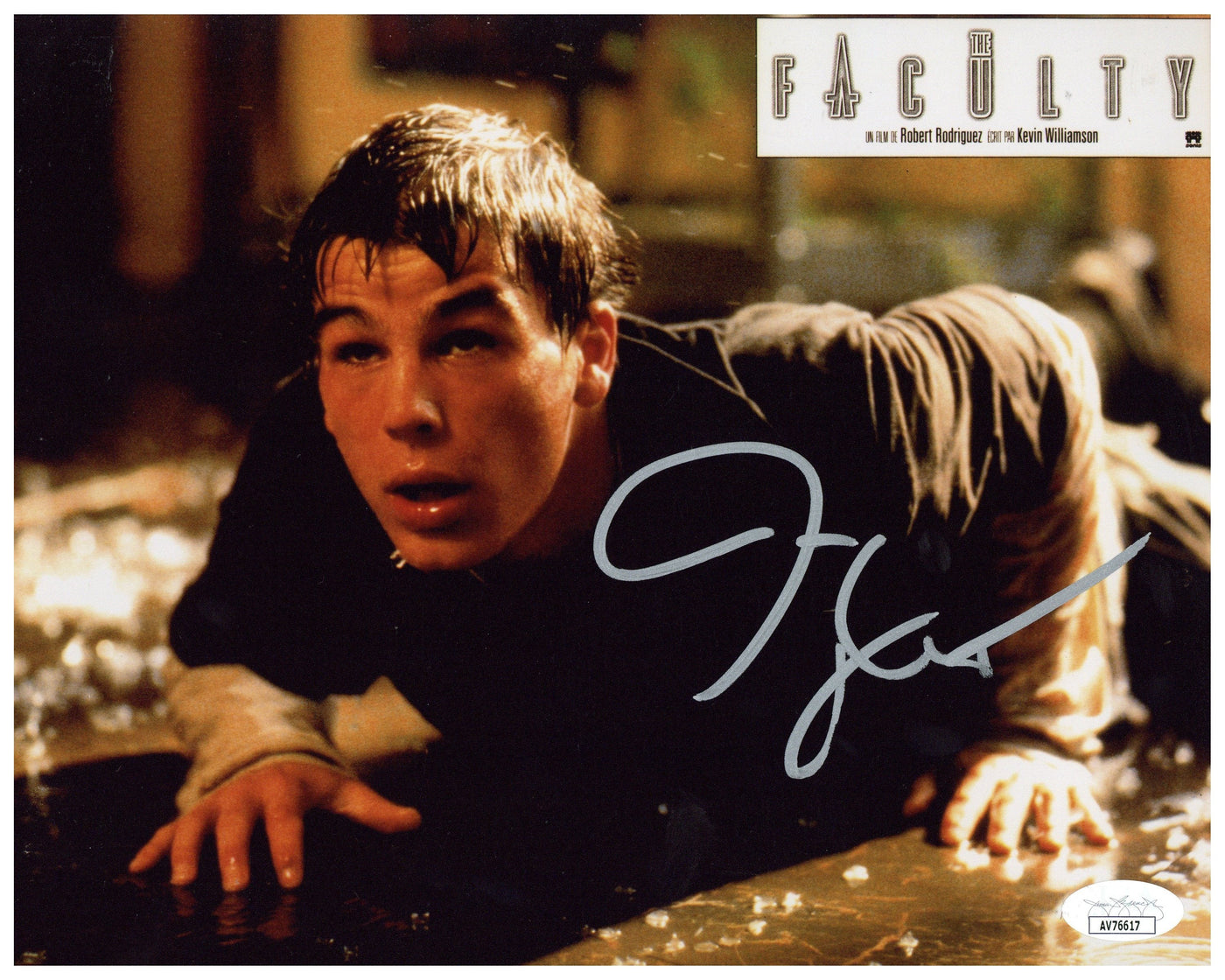 Josh Hartnett Signed 8x10 Photo The Faculty Authentic Autographed JSA COA