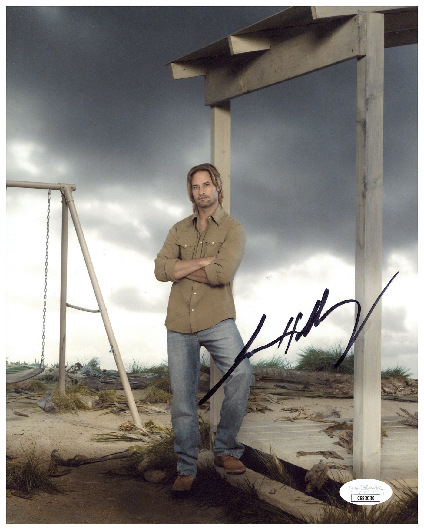 Josh Holloway Signed 8x10 Photo Lost Autographed JSA COA 2