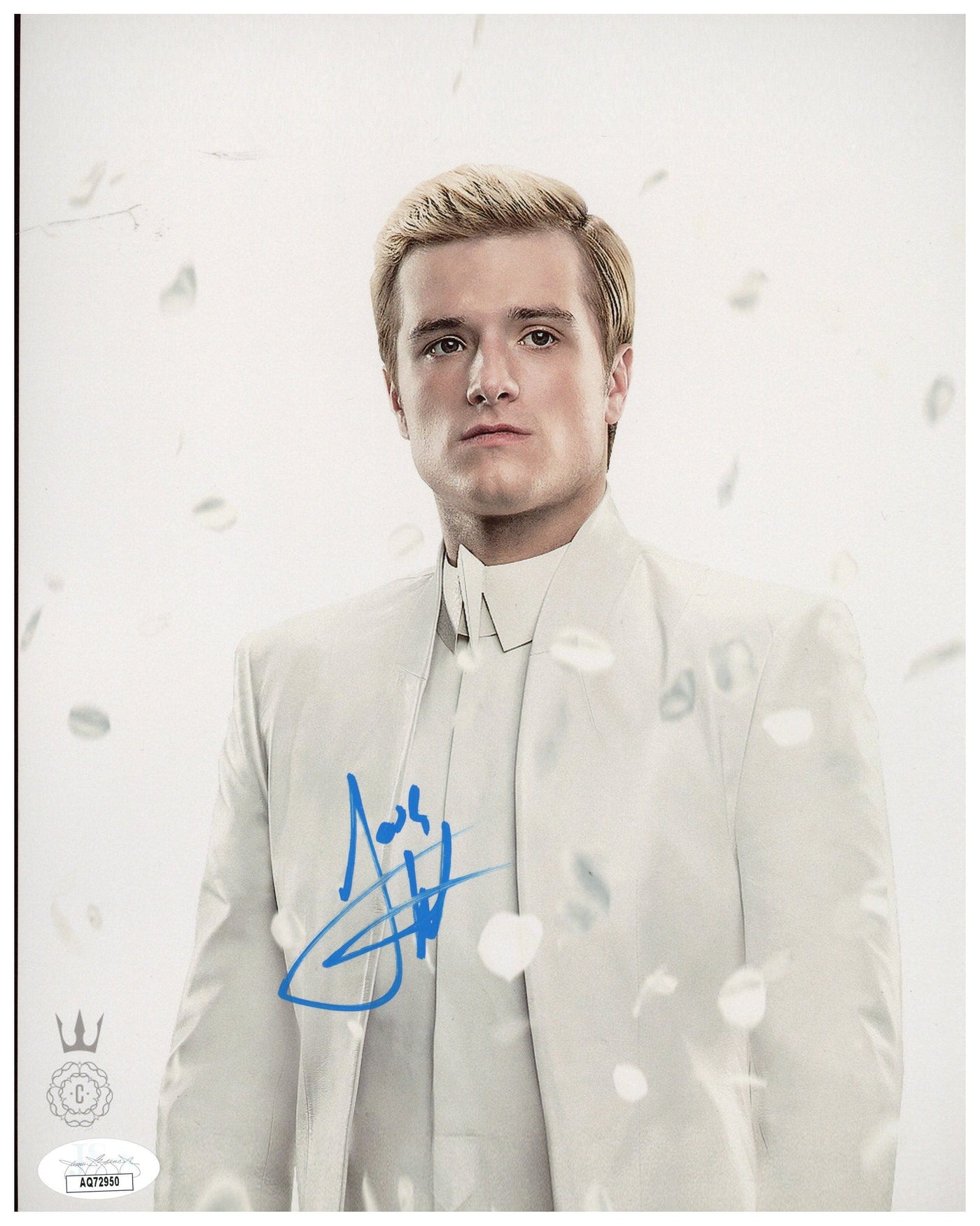 Josh Hutcherson Signed 8x10 Photo The Hunger Games Peeta Mellark Autographed JSA 3