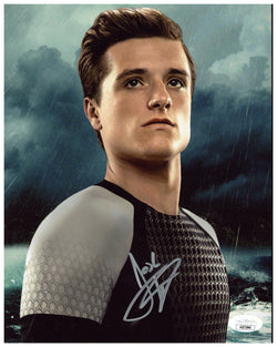 Image of Josh Hutcherson Signed 8x10 Photo The Hunger Games Peeta Mellark Autographed JSA 7