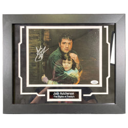 Image of Josh Hutcherson Signed Custom Framed 8x10 Photo Five Nights at Freddy's Autographed JSA COA
