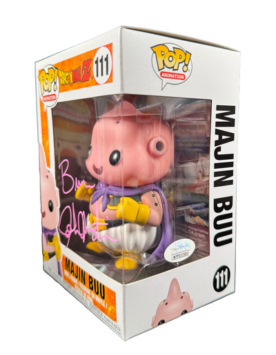 Josh Martin Signed Funko Pop Dragon Ball Z Majin Buu Autographed JSA COA