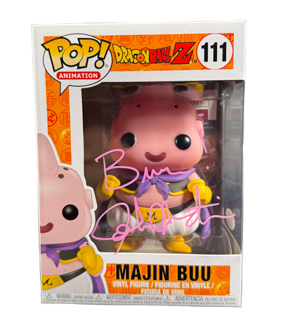 Josh Martin Signed Funko Pop Dragon Ball Z Majin Buu Autographed JSA COA