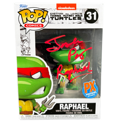 Image of Josh Pais Signed Funko POP Teenage Mutant Ninja Turtles Raphael Autographed JSA