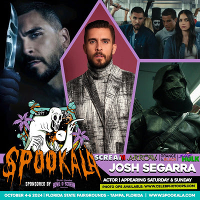 Josh Segerra Official Autograph Mail-In Service - Spookala 2024