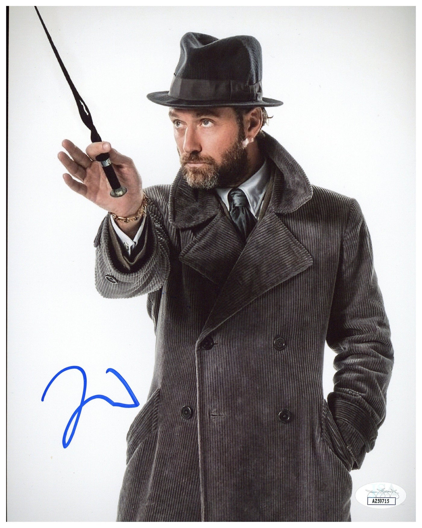 Jude Law Signed 8x10 Photo Sherlock Holmes Autograph JSA COA 2