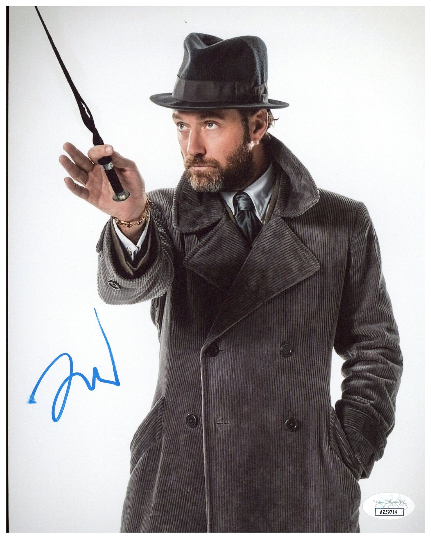 Jude Law Signed 8x10 Photo Sherlock Holmes Autograph JSA COA 2