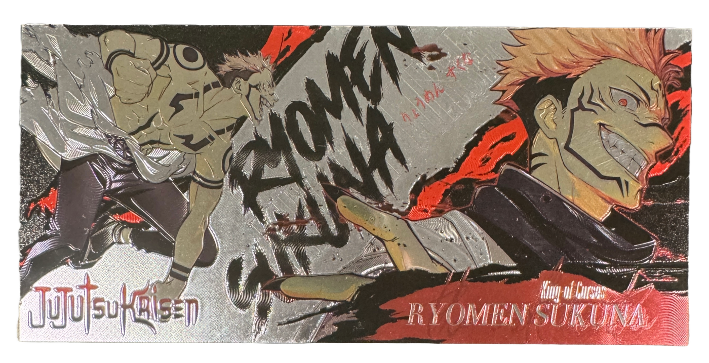 Jujutsu Kaisen Gold Bank Note-JJK Gojo Itadori – Zobie Productions