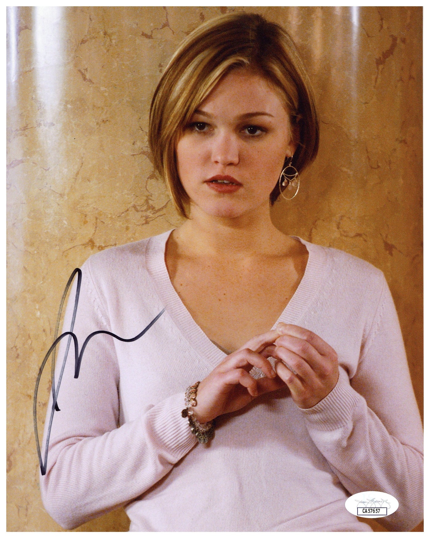 Julia Stiles Signed 8x10 Photo The Bourne Supremacy Autographed JSA COA 2