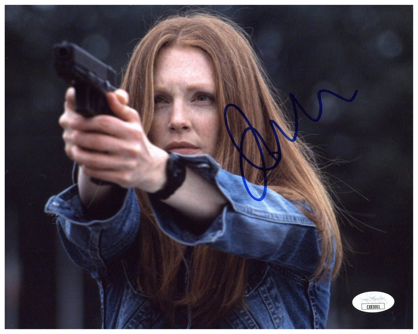Julianne Moore Signed 8x10 Photo Hannibal Autographed JSA COA