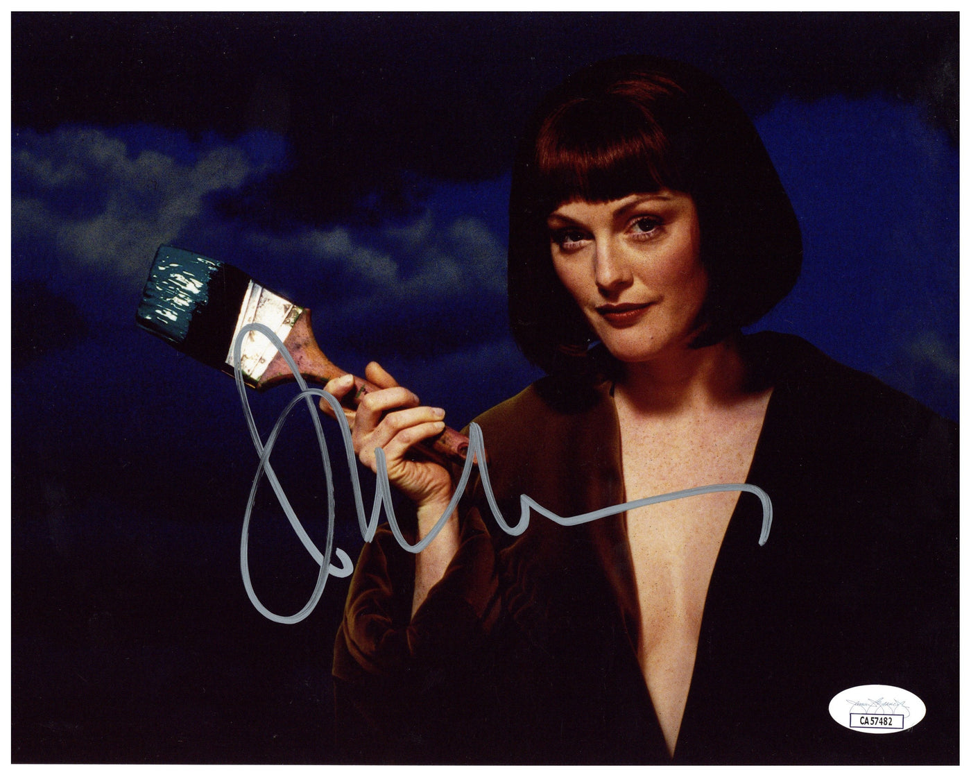 Julianne Moore Signed 8x10 Photo The Big Lebowski Autographed JSA COA