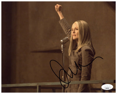 Julianne Moore Signed 8x10 Photo The Hunger Games: Mockingjay Autographed JSA