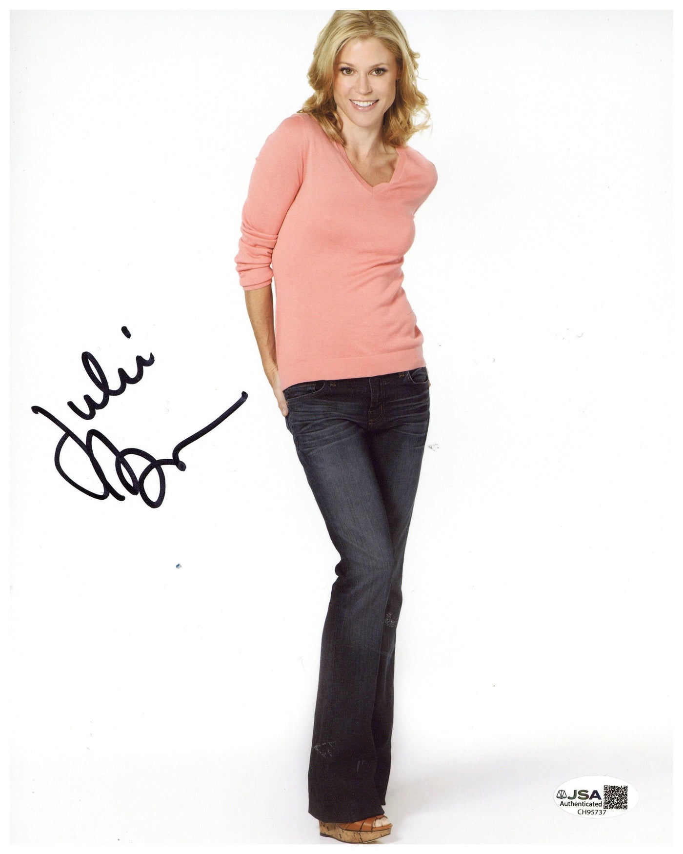 Julie Bowen Signed 8x10 Photo Modern Family Autographed JSA COA 3