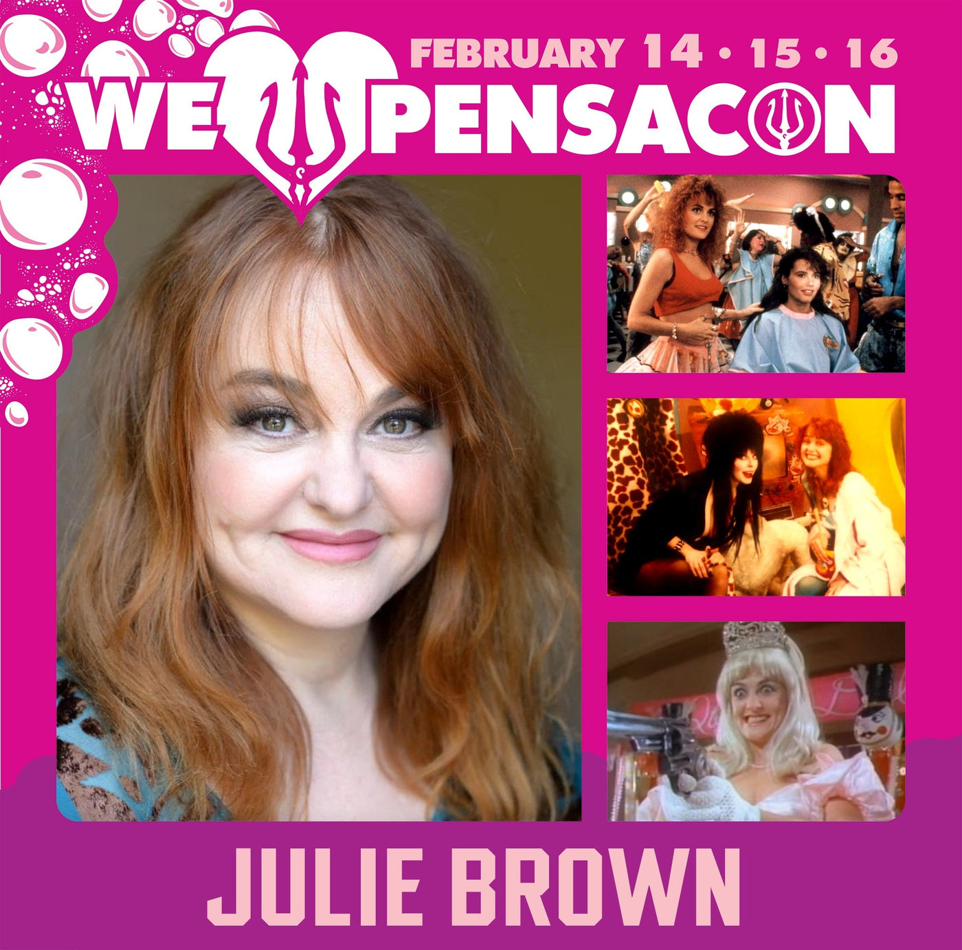 Julie Brown Official Autograph Mail-In Service - Pensacon 2025