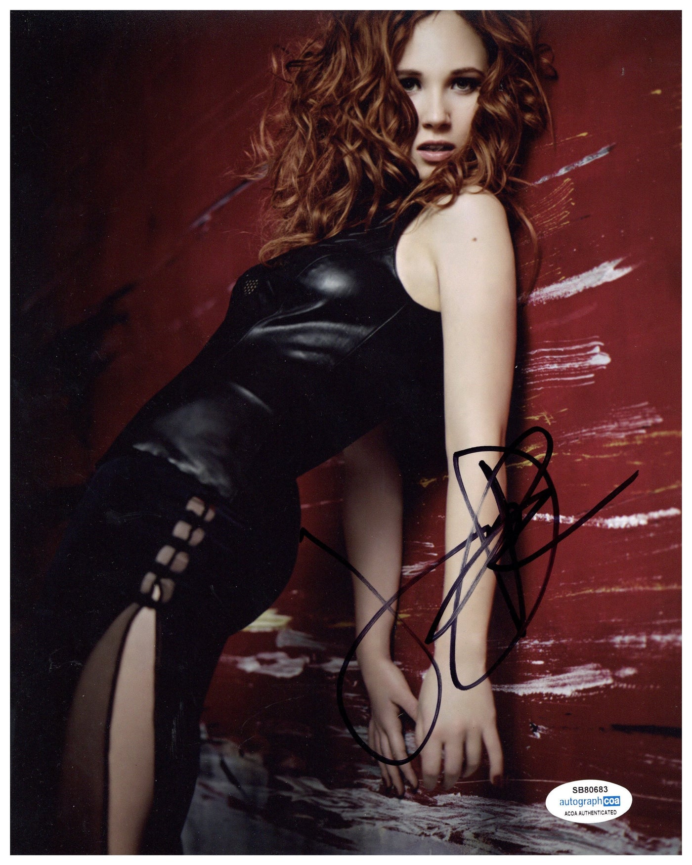 Juno Temple Signed 8x10 Photo Ted Lasso Star Autographed ACOA