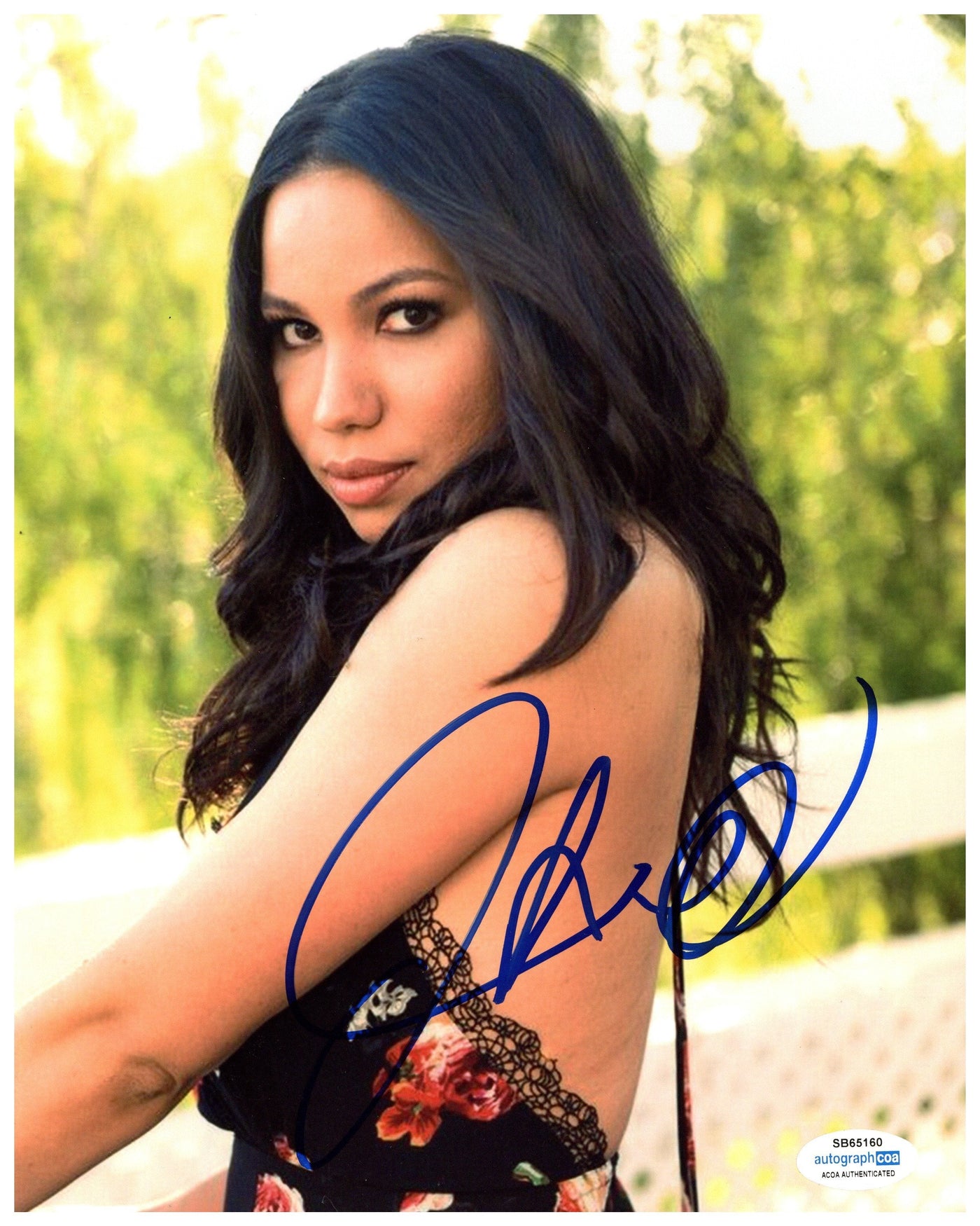 Jurnee Smollett Signed 8x10 Photo Birds of Prey Autographed AutographCOA