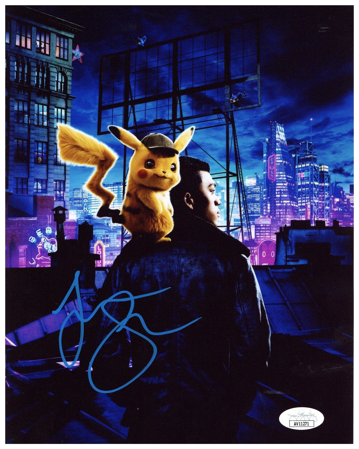 Justice Smith Signed 8x10 Photo Pokemon Authentic Autographed JSA COA