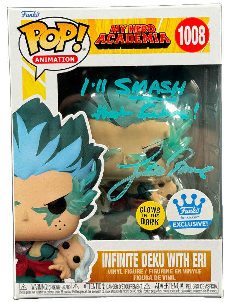 Outlet Funko Pop Deku signed