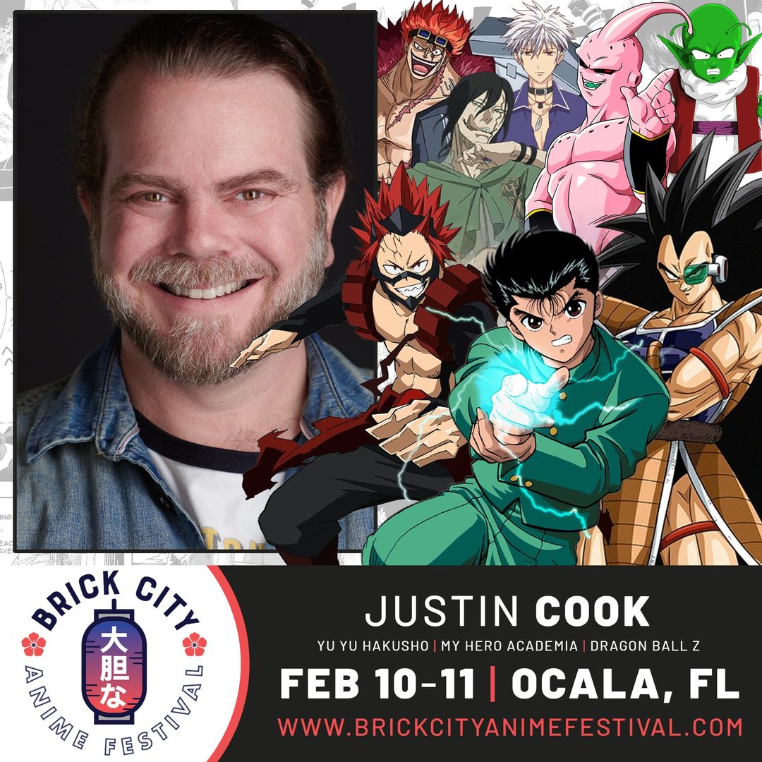 Justin Cook Official Autograph MailIn Service Brick City Anime Fest