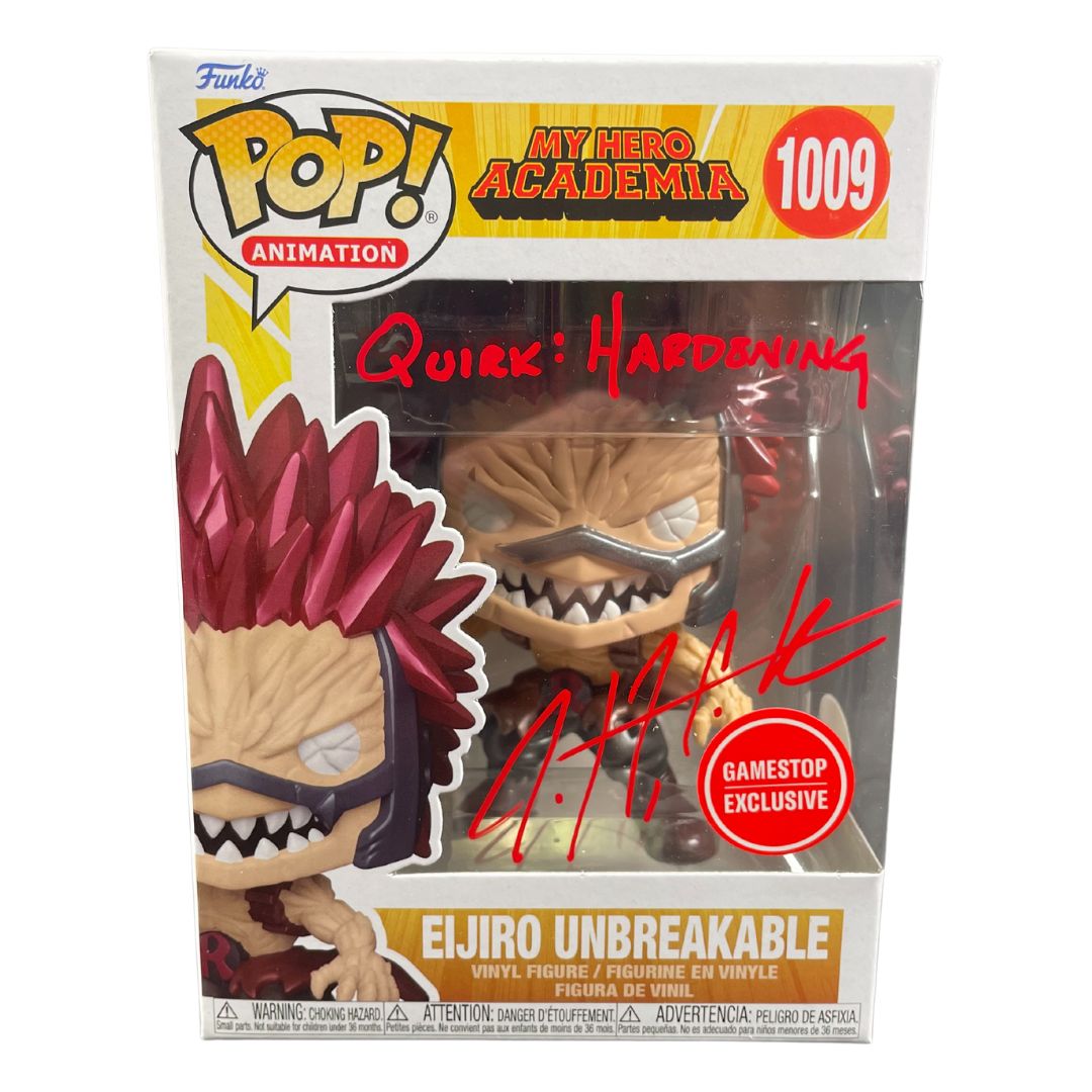 Gigantomachia Funko Pop My sold Hero Academic Autograph