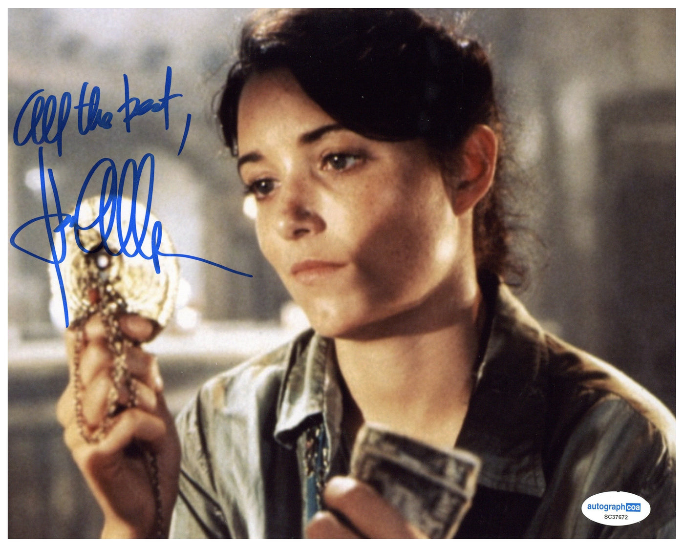 Karen Allen Signed 8x10 Photo Raiders of the Lost Arc Indiana Jones Autographed ACOA