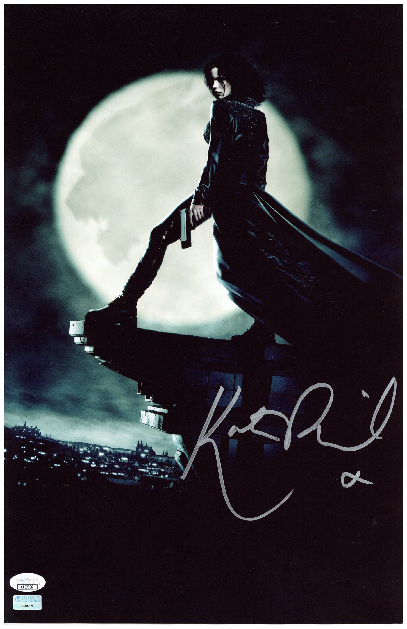 Kate Beckinsale Signed 11x17 Photo Underworld Autographed JSA COA #3