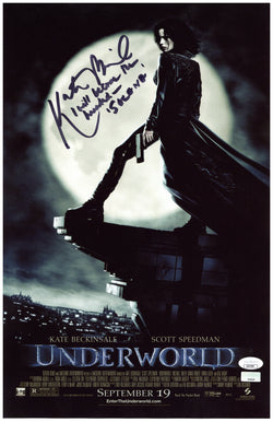 Image of Kate Beckinsale Signed 11x17 Photo Underworld Autographed JSA COA Inscription