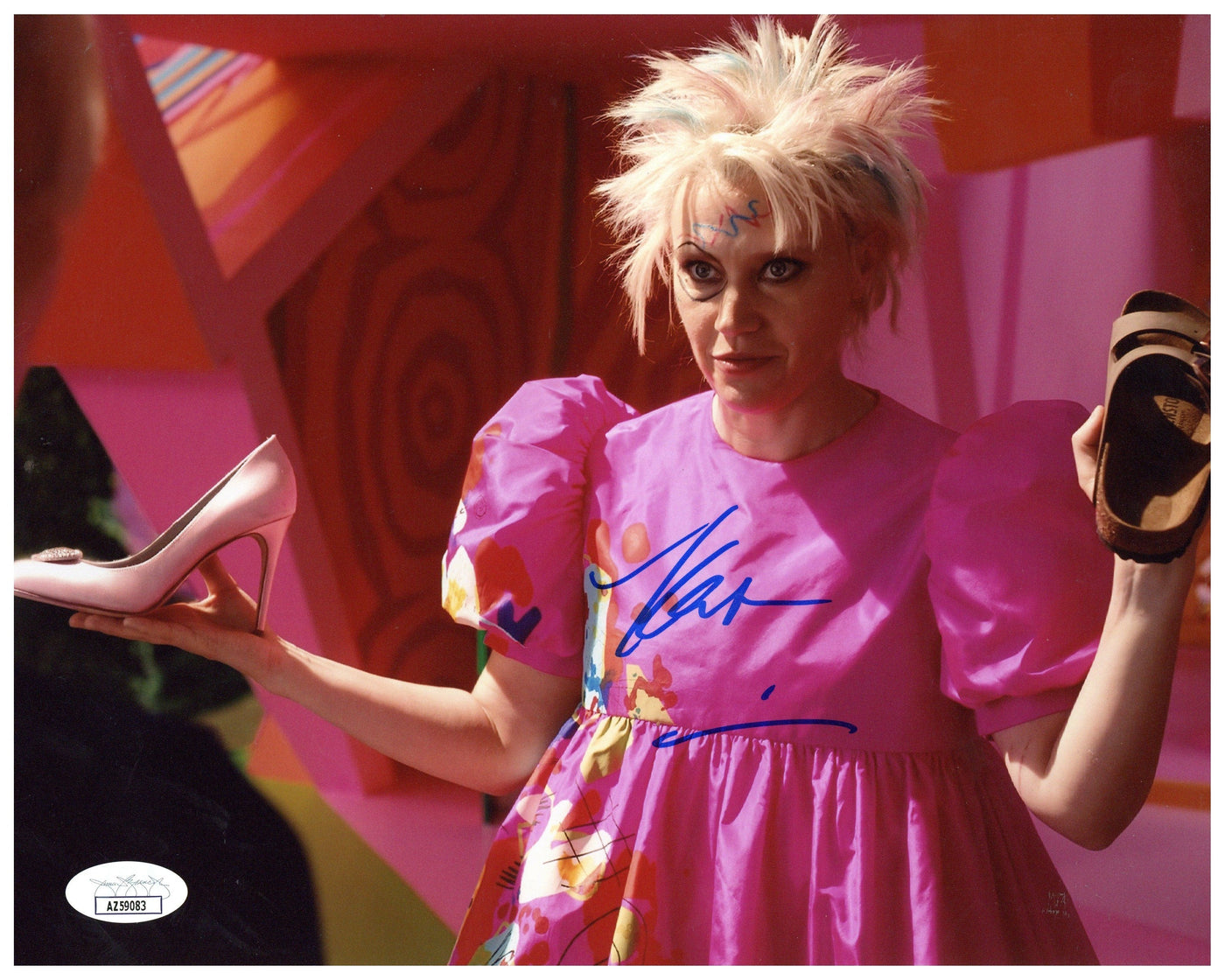 Kate McKinnon Signed 8x10 Photo Barbie Autographed JSA COA 3