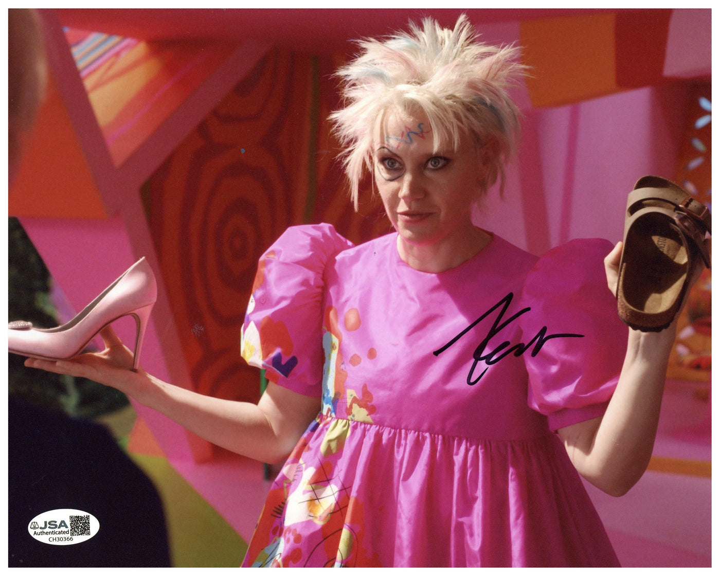 Kate McKinnon Signed 8x10 Photo Barbie Autographed JSA COA