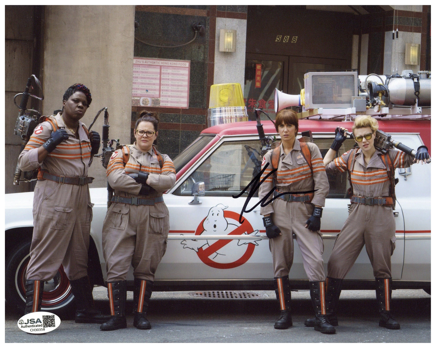 Kate McKinnon Signed 8x10 Photo Ghostbusters Autographed JSA COA