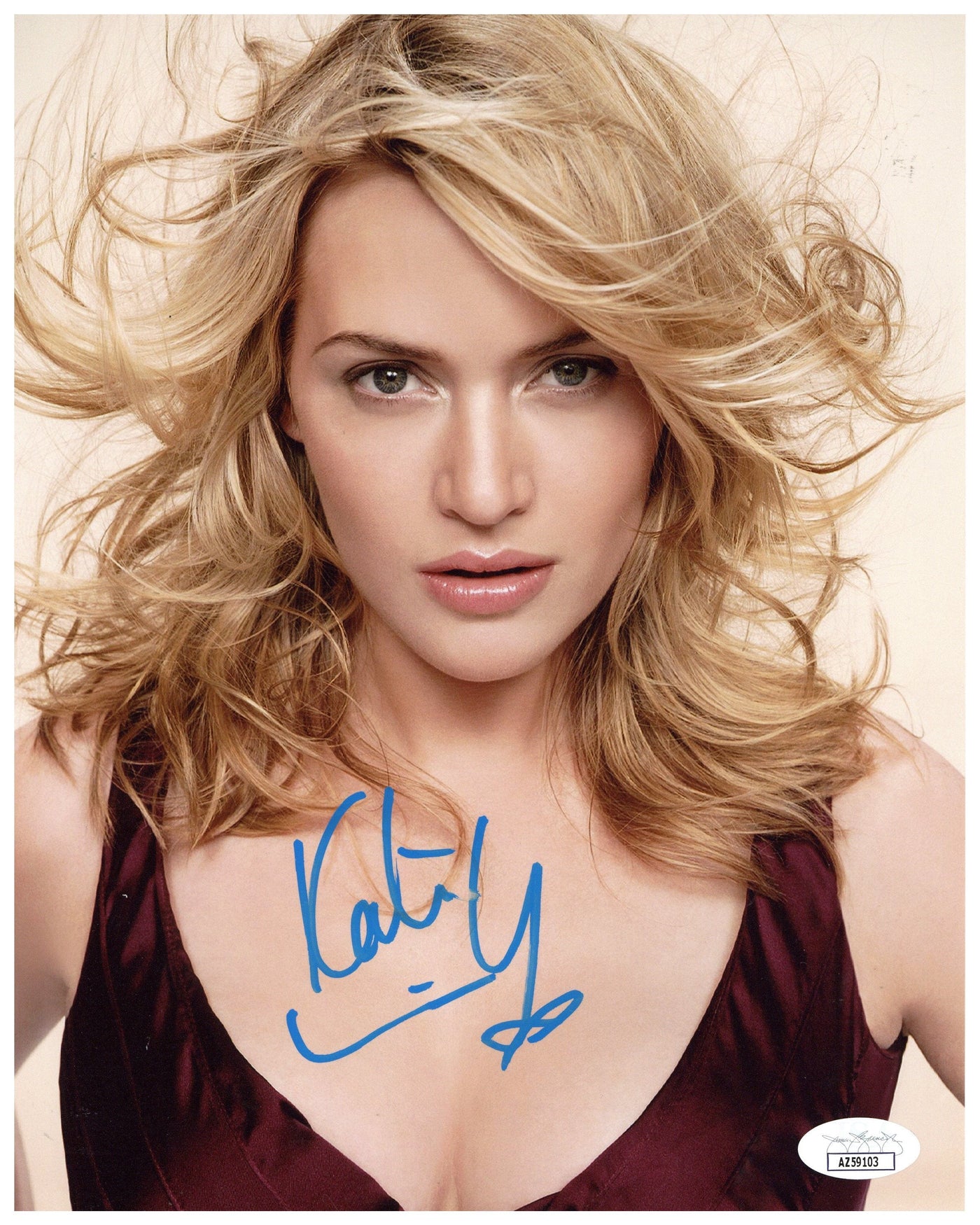 Kate Winslet Signed 8x10 Photo Titanic Autographed JSA COA 4