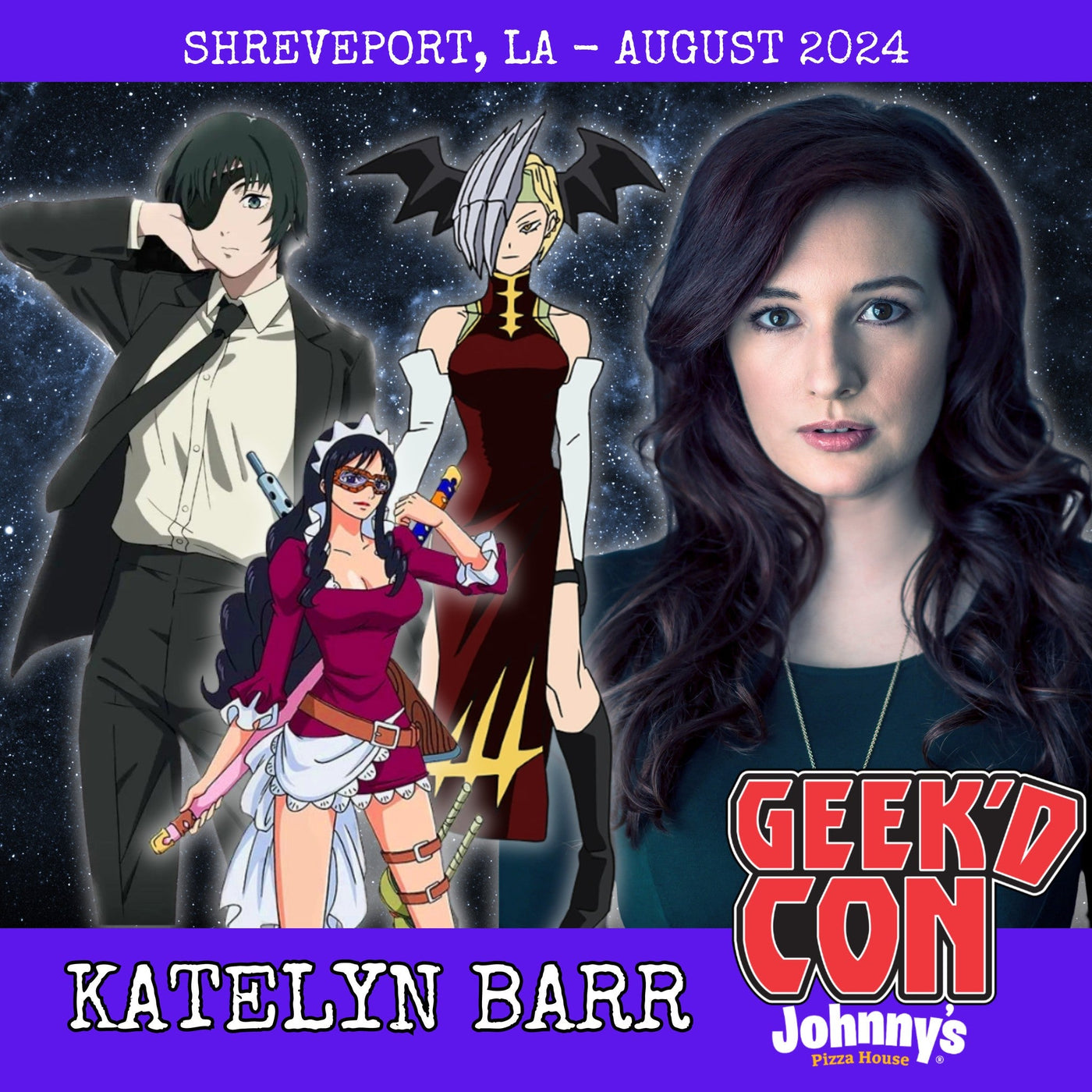 Katelyn Barr Official Autograph Mail-In Service - Geek'd Con 2024