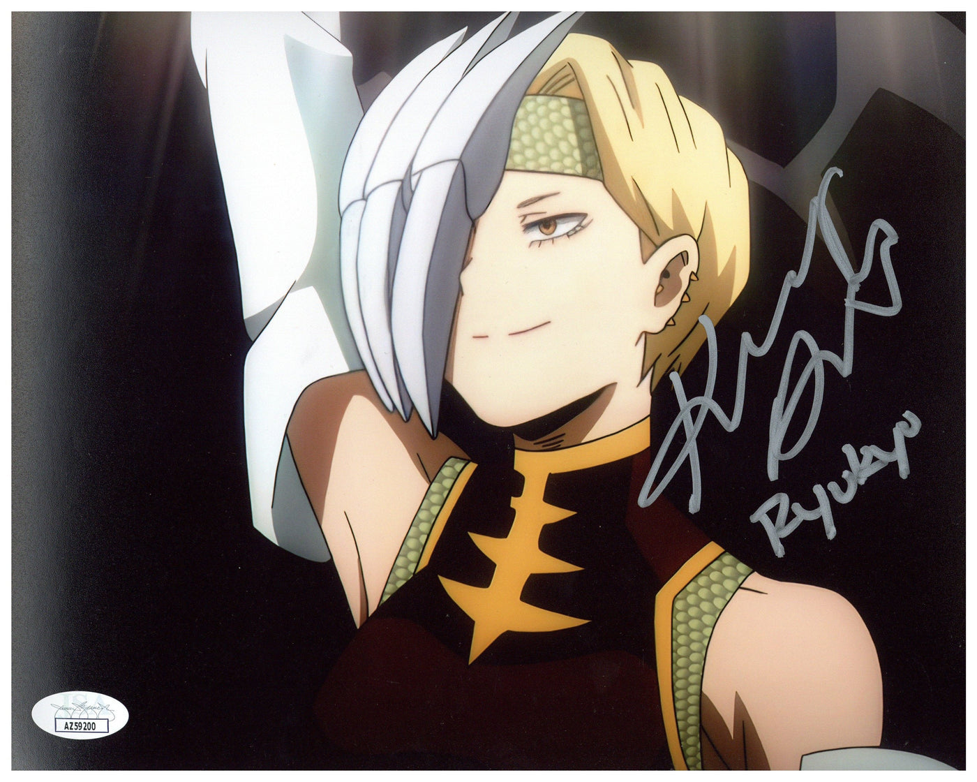 Katelyn Barr Signed 8x10 Photo Anime My Hero Academia Autographed JSA COA