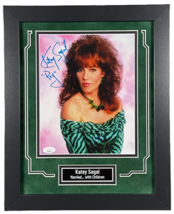 Image of Katey Sagal Signed 8x10 Framed Photo Married with Children Peg Autographed JSA