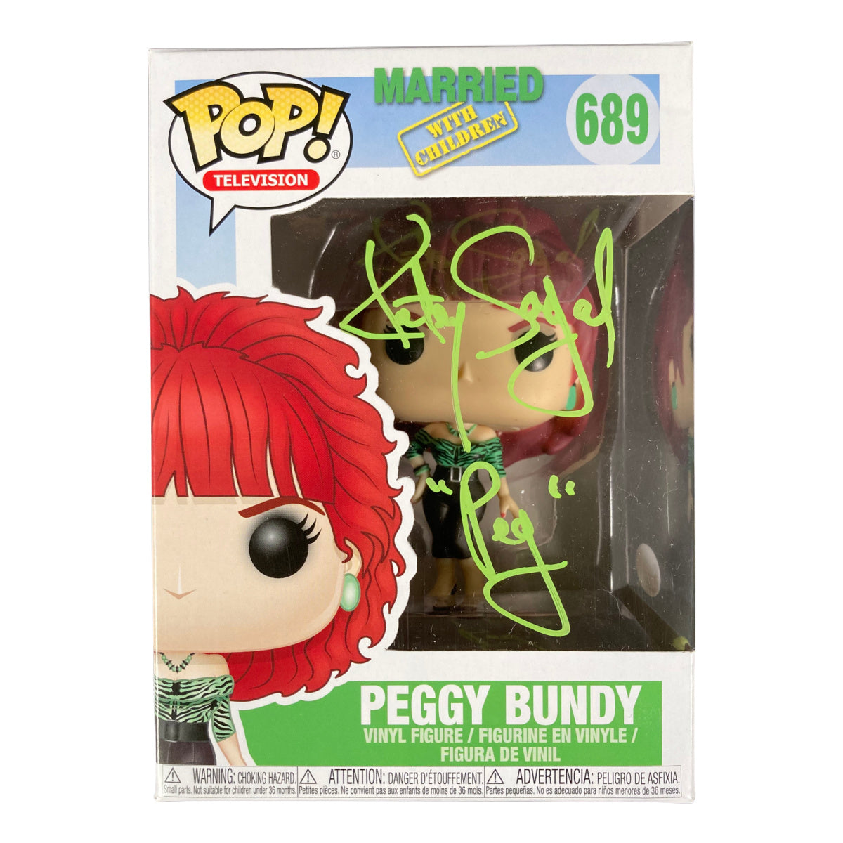Katey Sagal Signed Funko POP Married with Children Peggy Autographed JSA COA