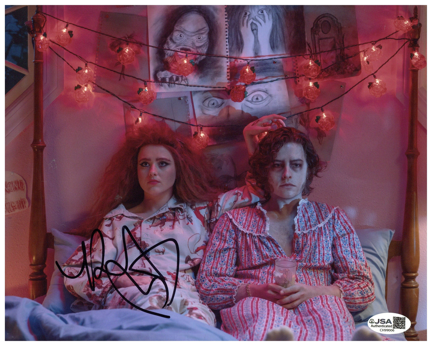Kathryn Newton Signed 8x10 Photo Lisa Frankenstein Autographed JSA COA 2