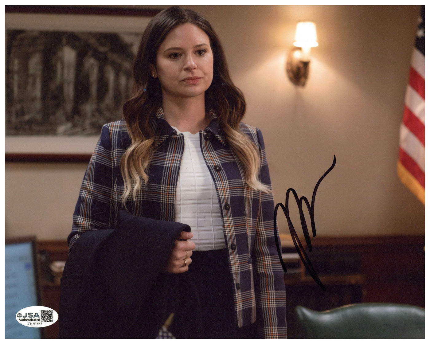 Katie Lowes Signed 8x10 Photo Inventing Anna Autographed JSA COA