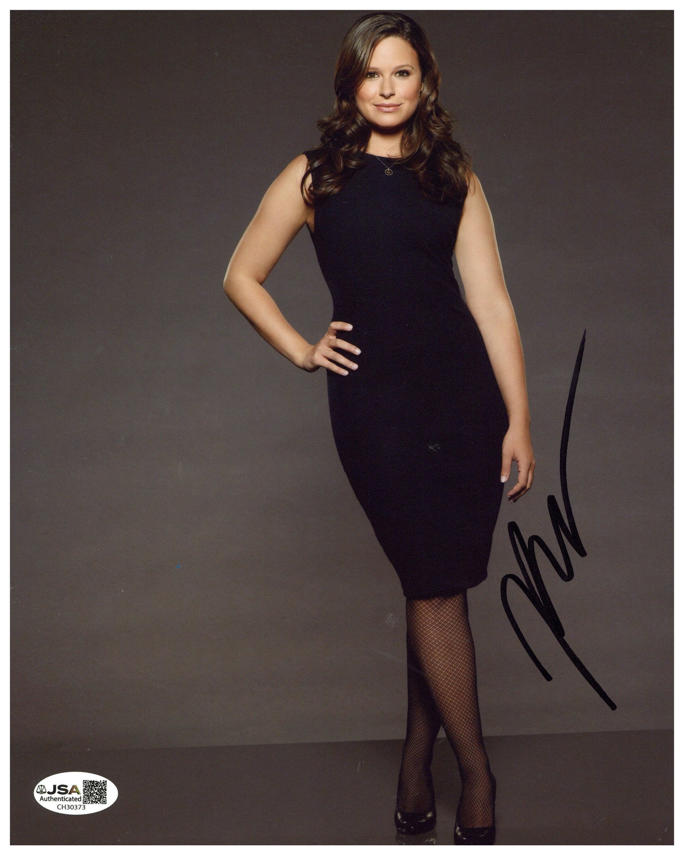 Katie Lowes Signed 8x10 Photo Scandal Autographed JSA COA 3