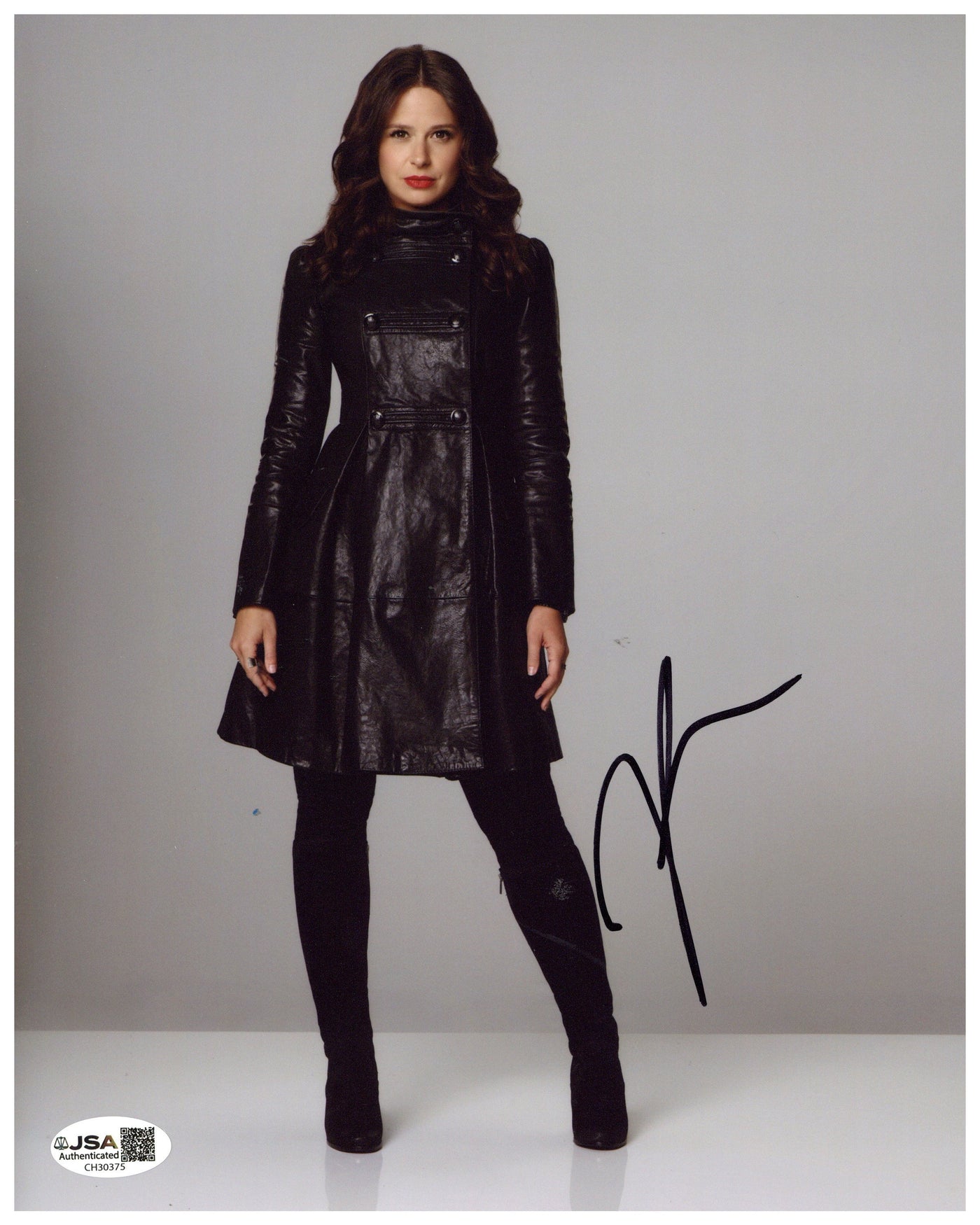Katie Lowes Signed 8x10 Photo Scandal Autographed JSA COA