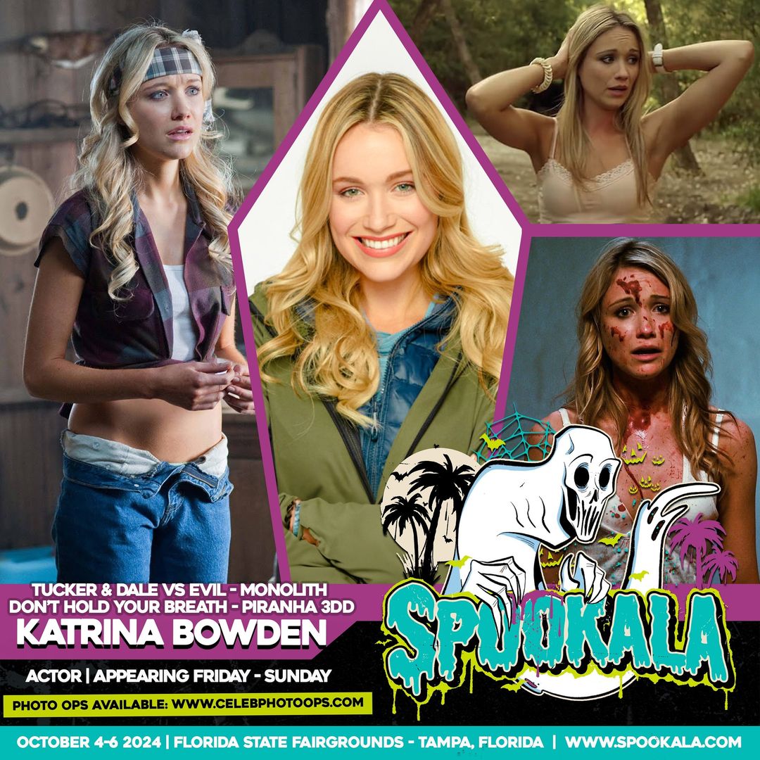 Katrina Bowden Official Autograph Mail-In Service - Spookala 2024
