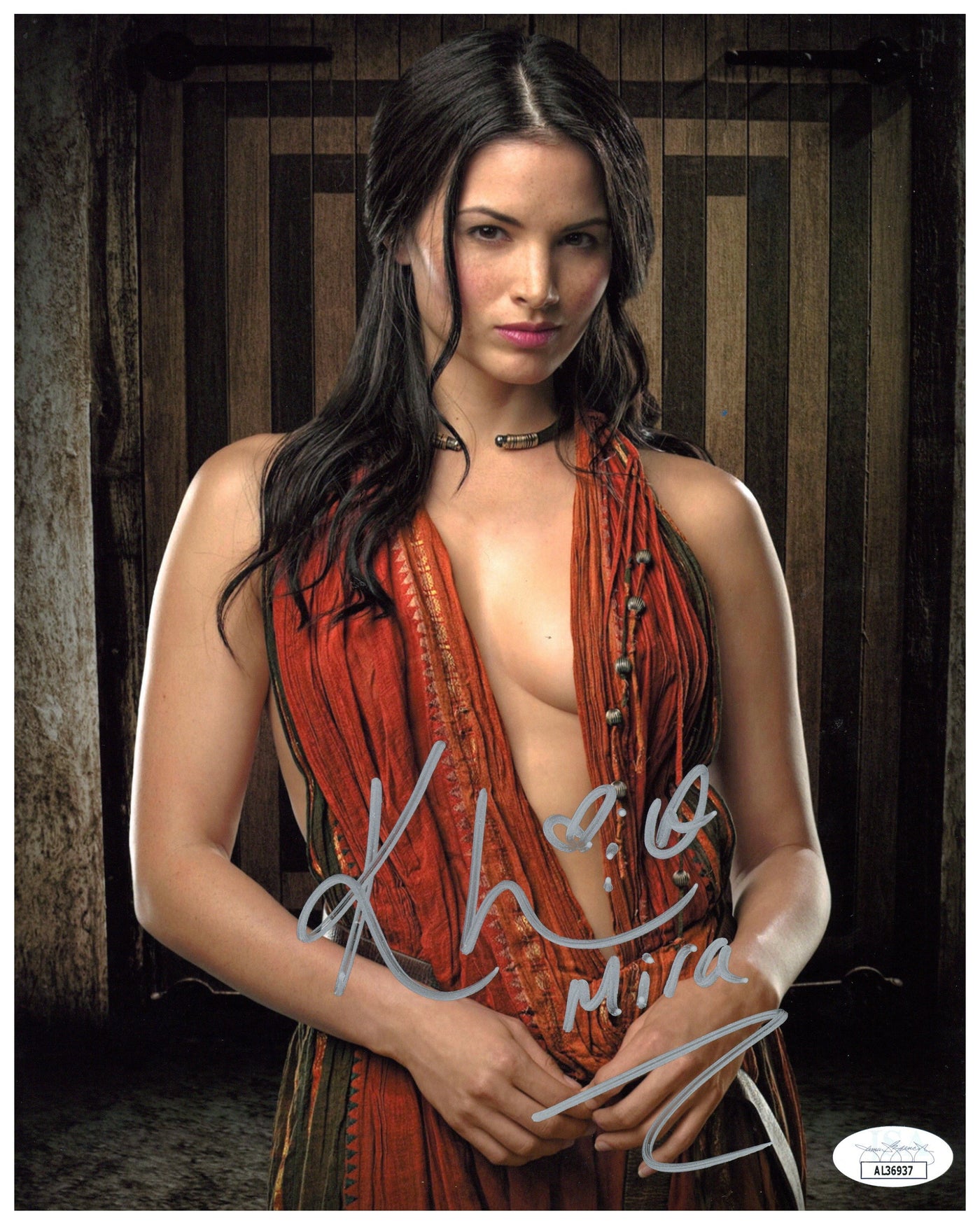 Katrina Law Signed 8x10 Photo Arrow Spartacus Autographed JSA COA