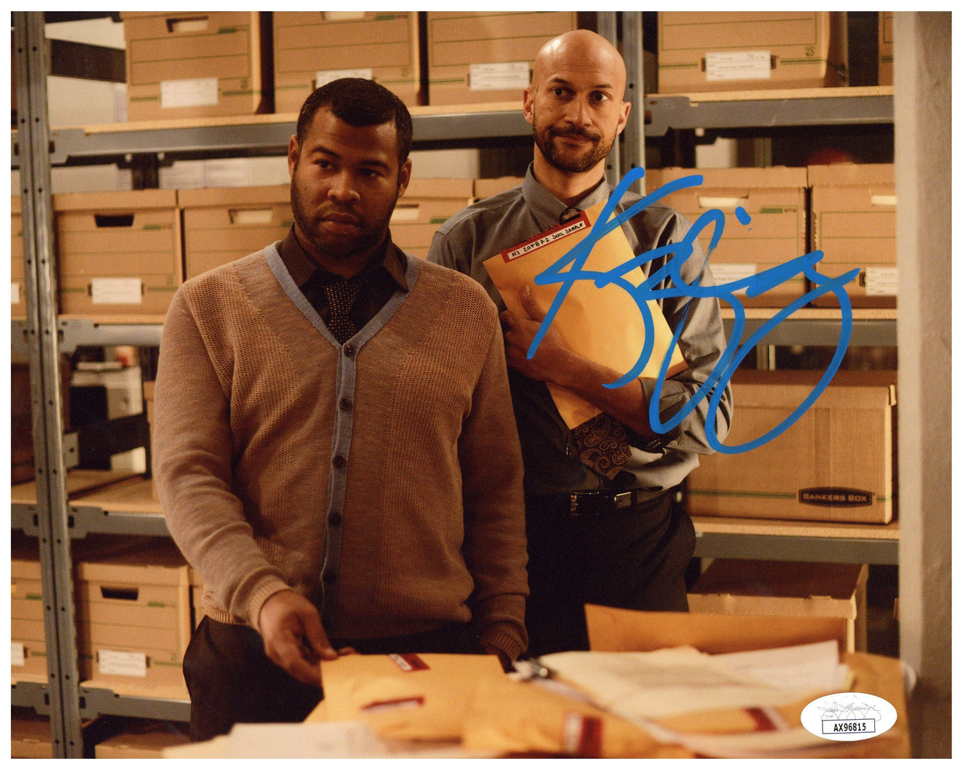 Keegan-Michael Key Signed 8x10 Photo Key & Peele Autographed JSA COA 3