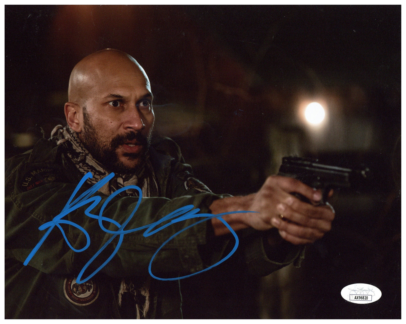 Keegan-Michael Key Signed 8x10 Photo Predator Autographed JSA COA