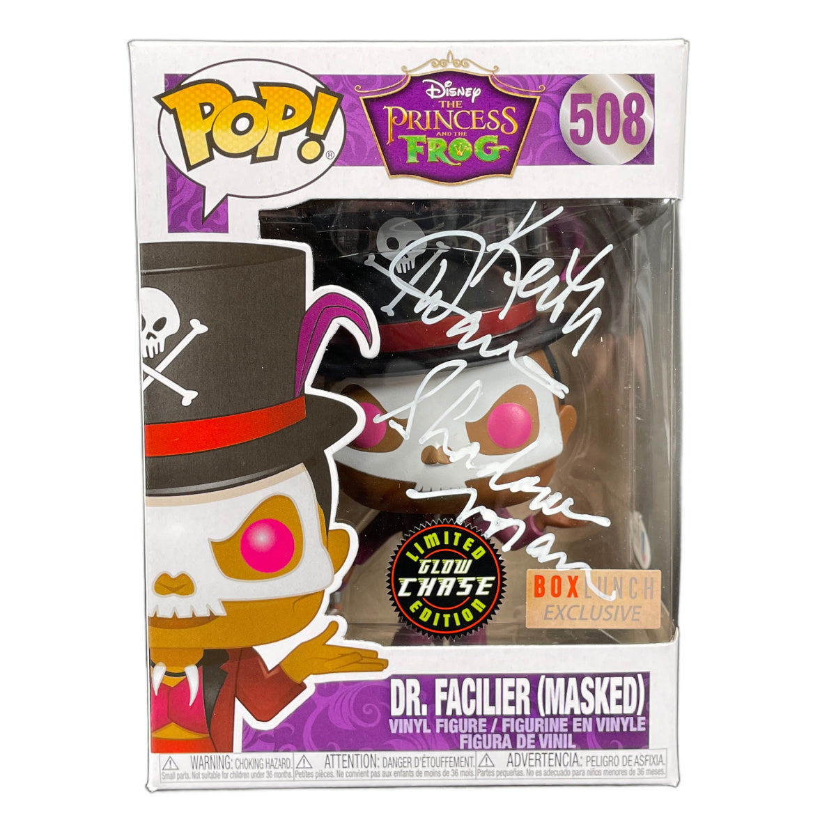 Keith David Signed Funko POP Disney The Princess and the Frog Autographed JSA COA